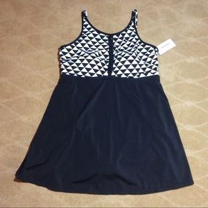 Swimsuits For All NWT Macrame Knot Swimdress, 22
